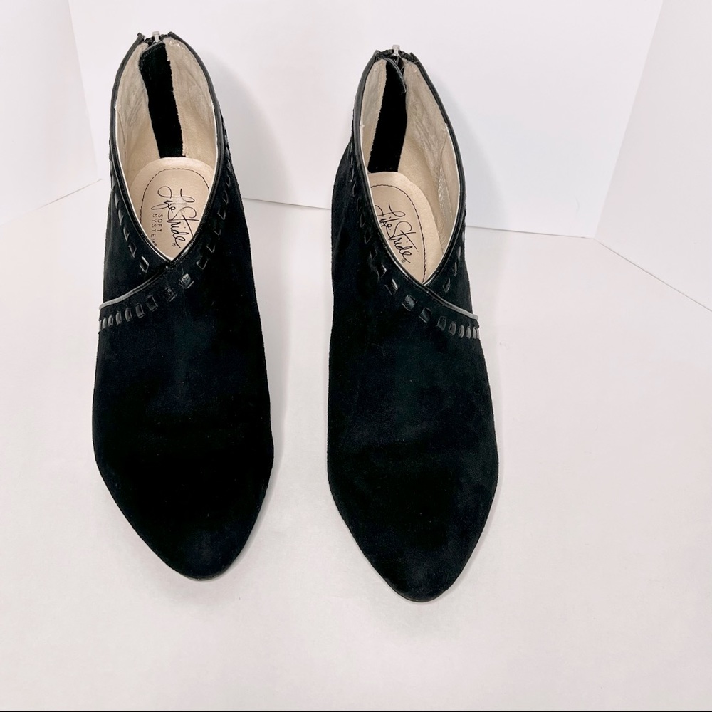 LifeStride Black Booties, Size 8M